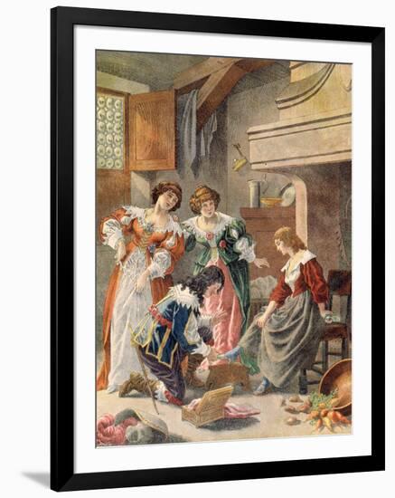 Cinderella-Frederic Theodore Lix-Framed Giclee Print