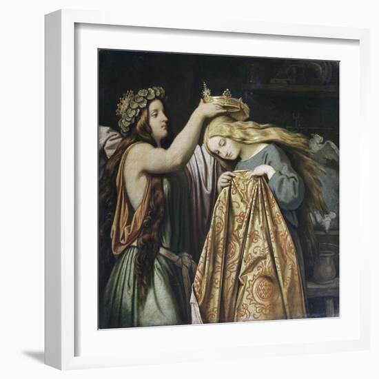 Cinderella-Moritz Ludwig von Schwind-Framed Giclee Print