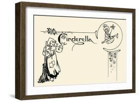 Cinderella-David Brett-Framed Art Print