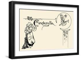 Cinderella-David Brett-Framed Art Print