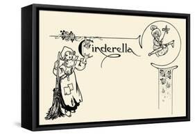 Cinderella-David Brett-Framed Stretched Canvas