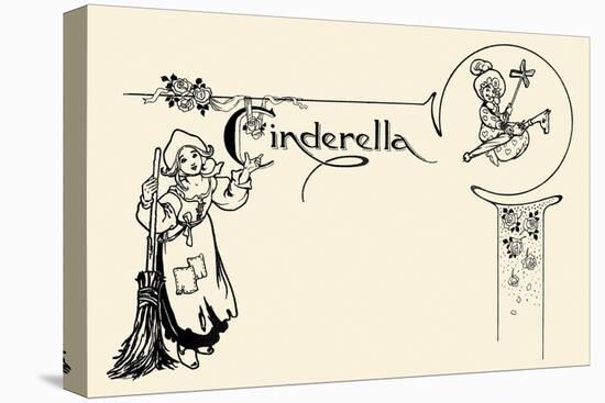 Cinderella-David Brett-Stretched Canvas