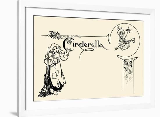 Cinderella-David Brett-Framed Art Print