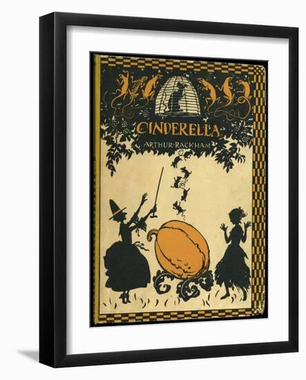 Cinderella-Arthur Rackham-Framed Art Print