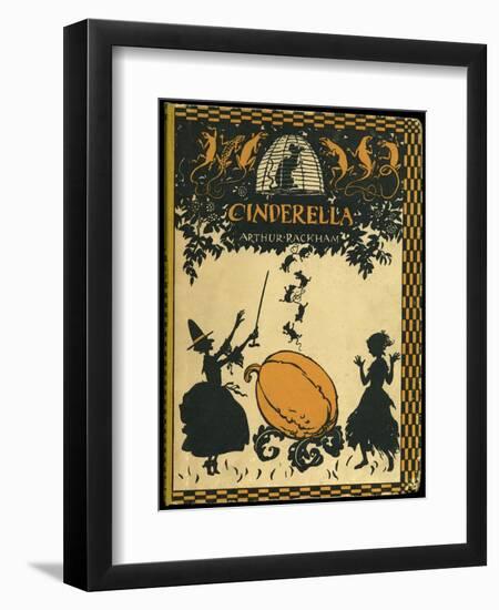 Cinderella-Arthur Rackham-Framed Art Print