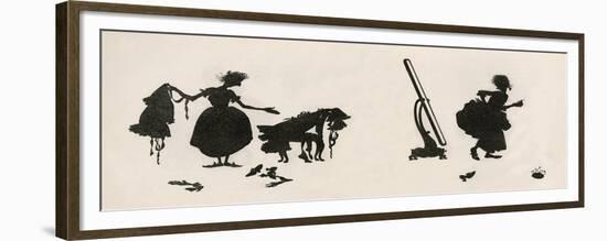 Cinderella-Arthur Rackham-Framed Premium Giclee Print