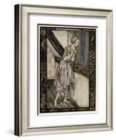 Cinderella-Arthur Rackham-Framed Art Print