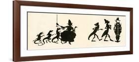 Cinderella-Arthur Rackham-Framed Premium Giclee Print