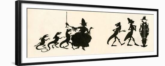 Cinderella-Arthur Rackham-Framed Premium Giclee Print