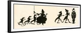 Cinderella-Arthur Rackham-Framed Premium Giclee Print