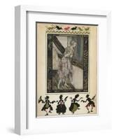 Cinderella-Arthur Rackham-Framed Art Print