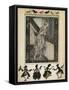 Cinderella-Arthur Rackham-Framed Stretched Canvas