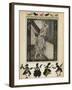 Cinderella-Arthur Rackham-Framed Art Print