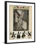 Cinderella-Arthur Rackham-Framed Art Print