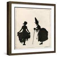 Cinderella-Arthur Rackham-Framed Art Print