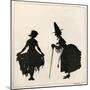 Cinderella-Arthur Rackham-Mounted Art Print