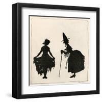 Cinderella-Arthur Rackham-Framed Art Print