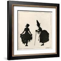 Cinderella-Arthur Rackham-Framed Art Print