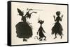 Cinderella-Arthur Rackham-Framed Stretched Canvas