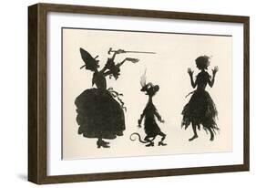 Cinderella-Arthur Rackham-Framed Art Print