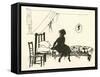 Cinderella-Arthur Rackham-Framed Stretched Canvas