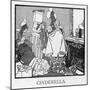 Cinderella-null-Mounted Art Print
