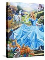 Cinderella-Jenny Newland-Stretched Canvas