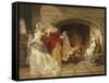 Cinderella-Fanny Corbaux-Framed Stretched Canvas