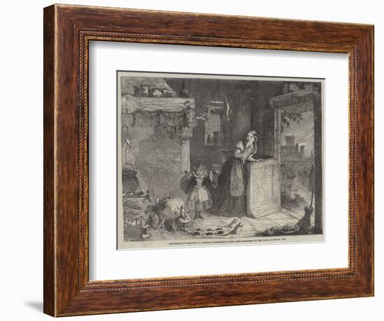 Cinderella-George Cruikshank-Framed Giclee Print