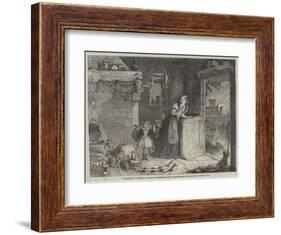 Cinderella-George Cruikshank-Framed Giclee Print