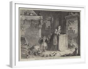 Cinderella-George Cruikshank-Framed Giclee Print