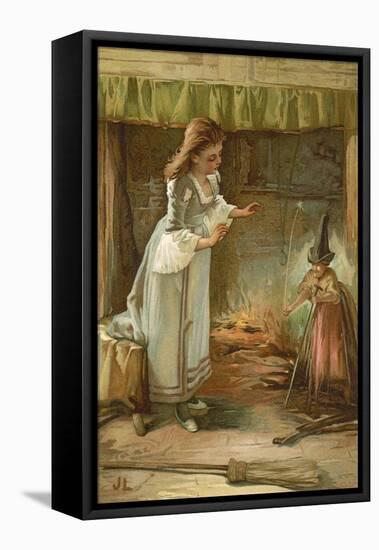 Cinderella-John Lawson-Framed Stretched Canvas