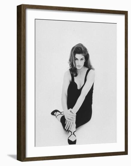 Cindy Crawford-null-Framed Premium Photographic Print