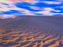 Multicolored Sky over Sand Dunes-Cindy Kassab-Photographic Print