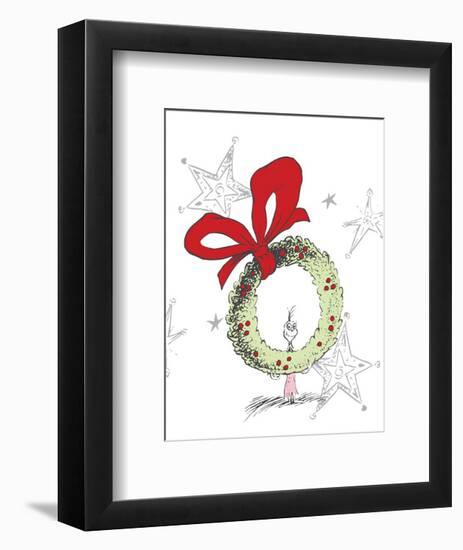 Cindy Lou Who-Theodor (Dr. Seuss) Geisel-Framed Art Print