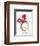 Cindy Lou Who-Theodor (Dr. Seuss) Geisel-Framed Art Print