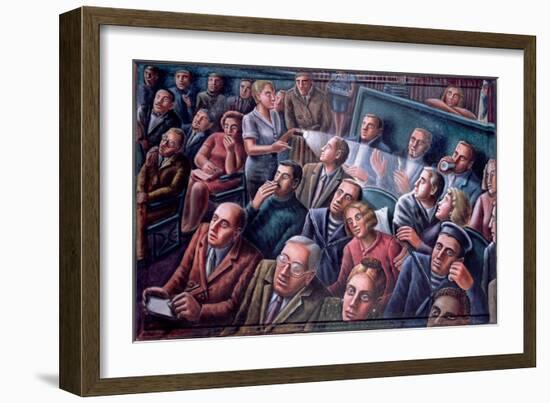 Cinema, 1995-PJ Crook-Framed Giclee Print