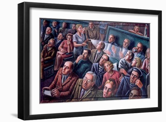 Cinema, 1995-PJ Crook-Framed Giclee Print