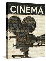 Cinema I-Pela Design-Stretched Canvas