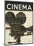 Cinema I-Pela Design-Mounted Art Print