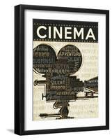 Cinema I-Pela Design-Framed Art Print
