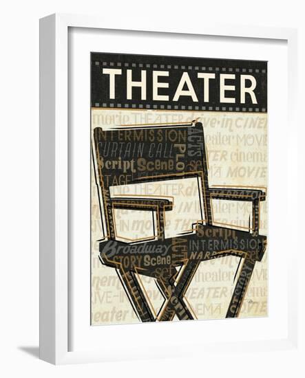 Cinema III-Pela Design-Framed Art Print