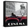 Cinema Roma-Marco Fabiano-Framed Stretched Canvas