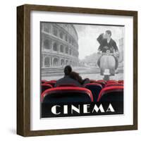 Cinema Roma-Marco Fabiano-Framed Art Print