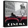 Cinema Roma-Marco Fabiano-Framed Stretched Canvas