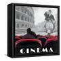 Cinema Roma-Marco Fabiano-Framed Stretched Canvas