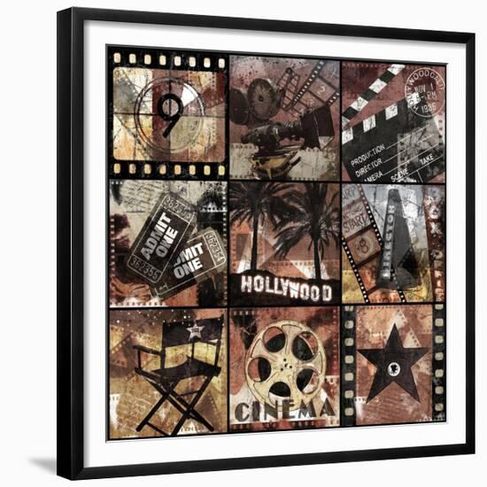 Cinema Treasures-Keith Mallett-Framed Giclee Print