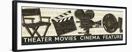 Cinema-Pela Design-Framed Premium Giclee Print