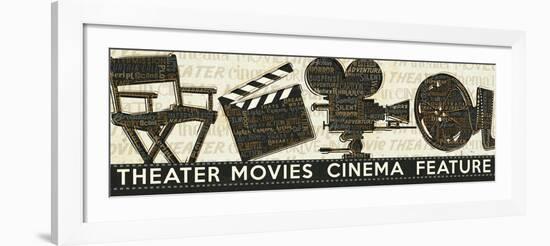 Cinema-Pela Design-Framed Art Print