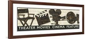 Cinema-Pela Design-Framed Art Print